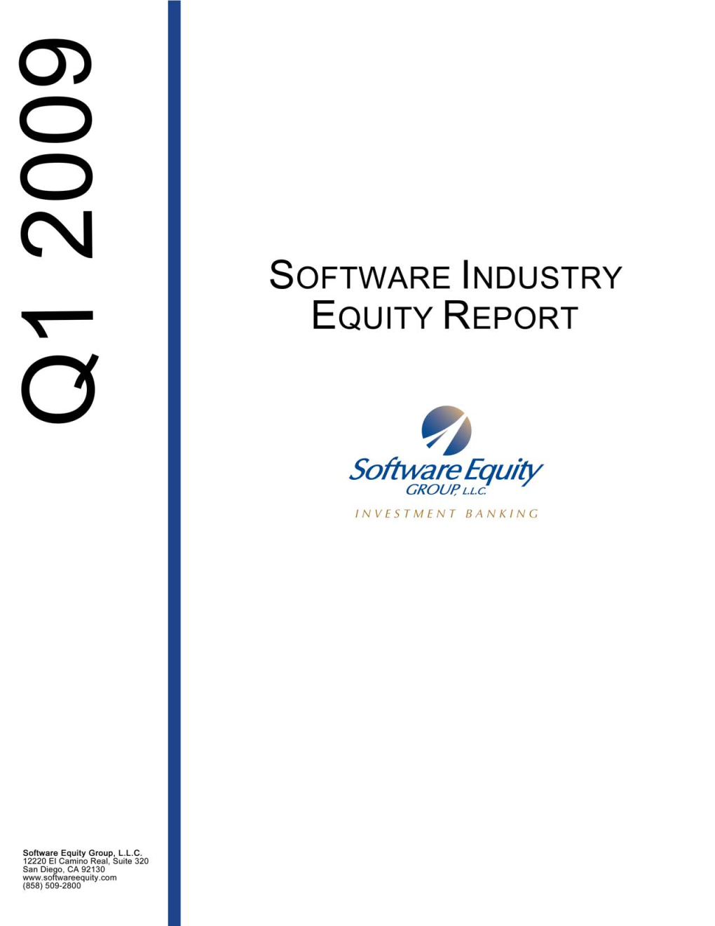 1Q09 Software Industry Equity Report.Pdf