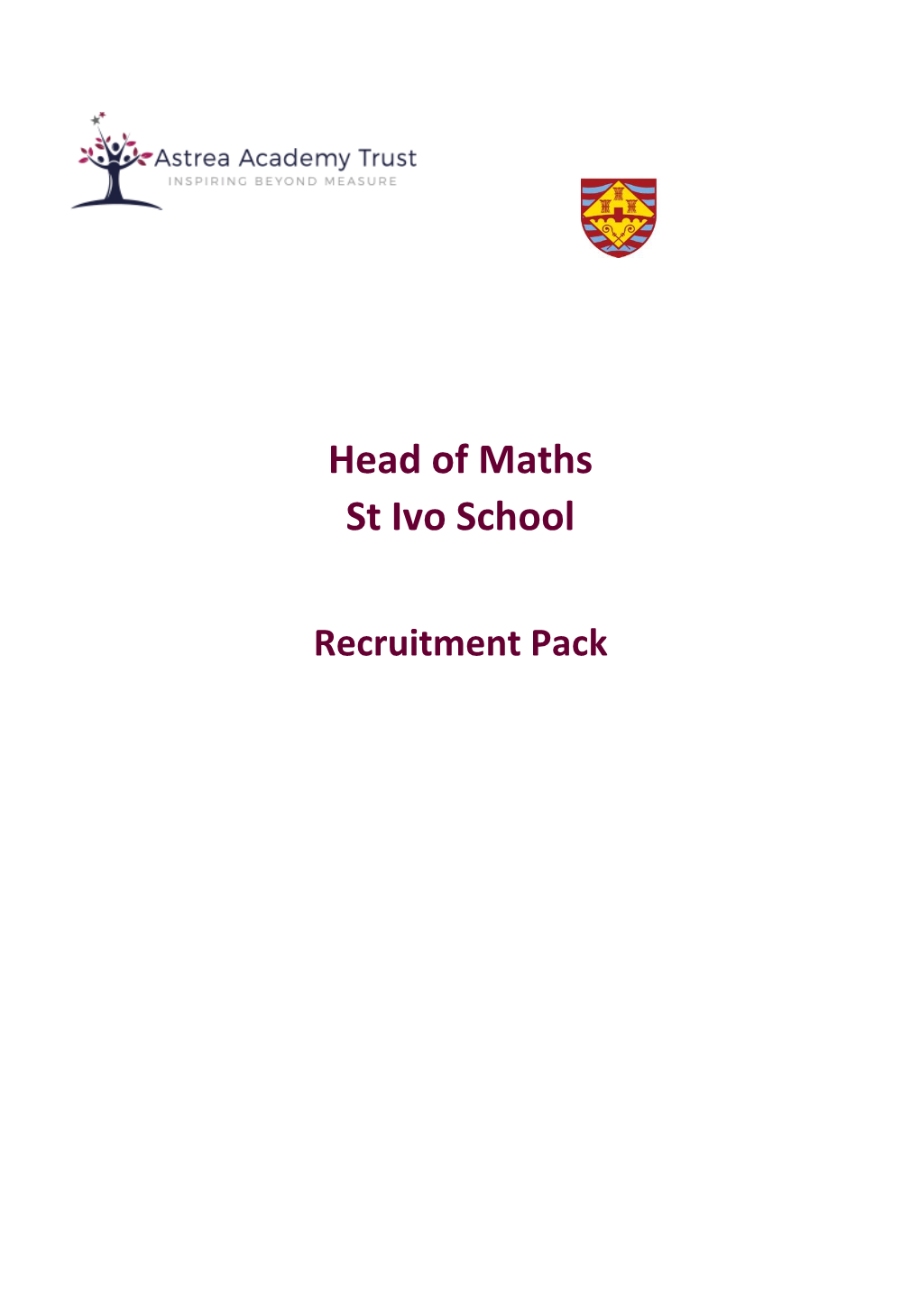 Head of Maths St Ivo School