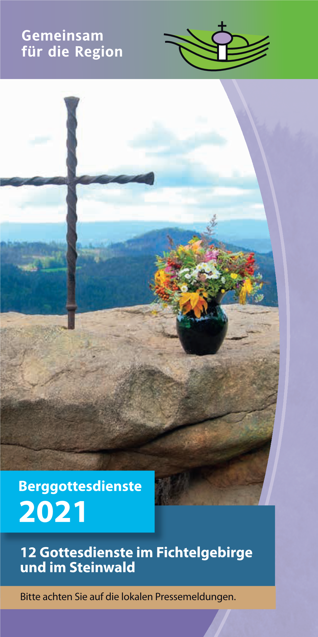 Broschüre Berggottesdienste 2021