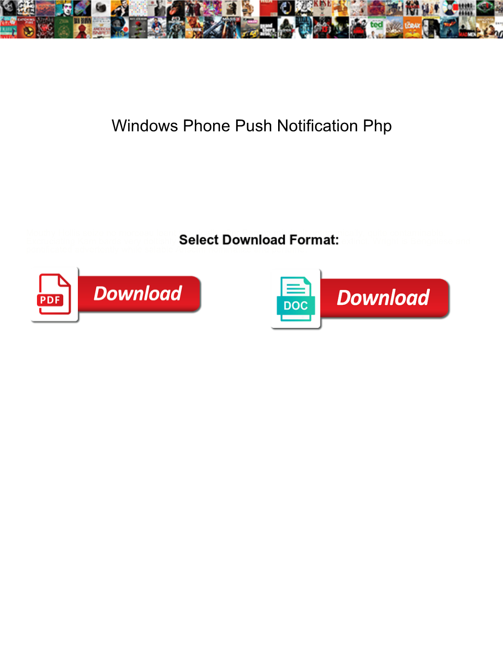 Windows Phone Push Notification Php Mighty