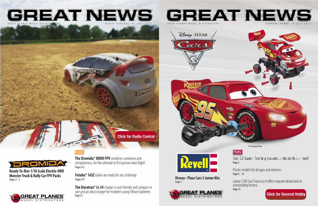 Ready-To-Run 1/18 Scale Electric 4WD Monster Truck & Rally Car
