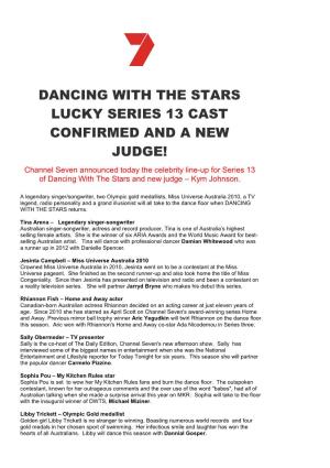 DWTS Cast Confirmed for 2013