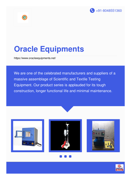 Oracle Equipments