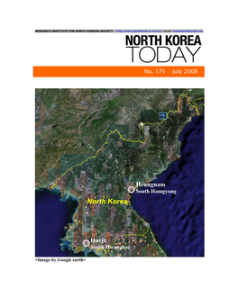 NORTH KOREAN SOCIETY | | Email: Intnetwork@Jungto.Org