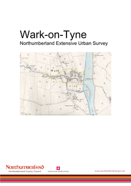 Wark-On-Tyne Northumberland Extensive Urban Survey