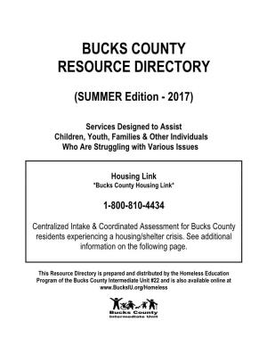 Bucks County Resource Directory