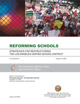 Reforming Schools