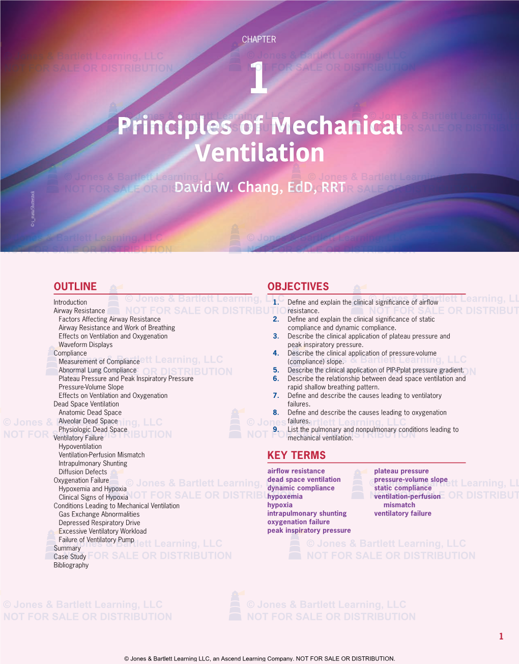 Principles of Mechanical Ventilation