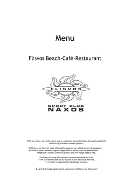 Flisvos Beach-Cafè-Restaurant