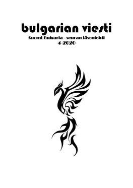Bulgarian Viesti Suomi-Bulgaria –Seuran Jäsenlehti 4-2020