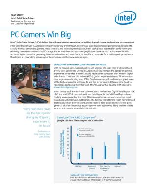 PC Gamers Win Big