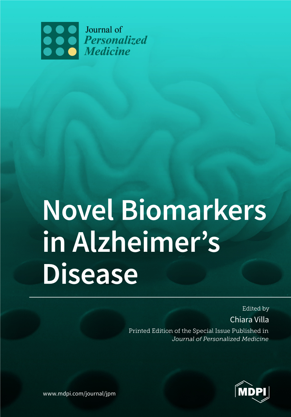 Novel Biomarkers in Alzheimer's Disease