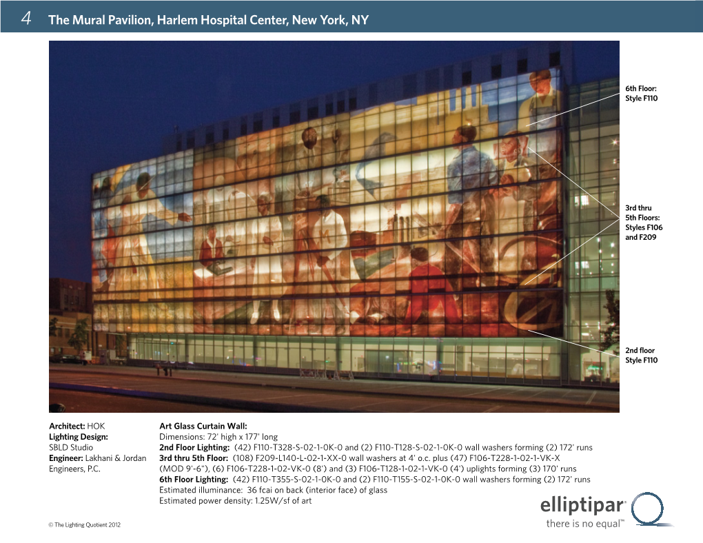 The Mural Pavilion, Harlem Hospital Center, New York, NY