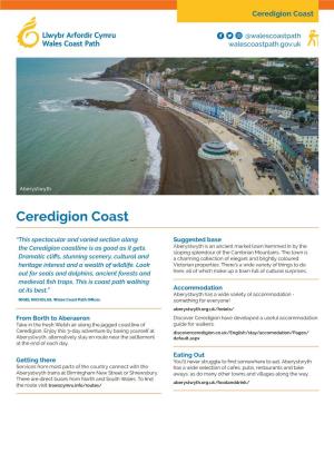 Ceredigion Coast Multi Day Walk