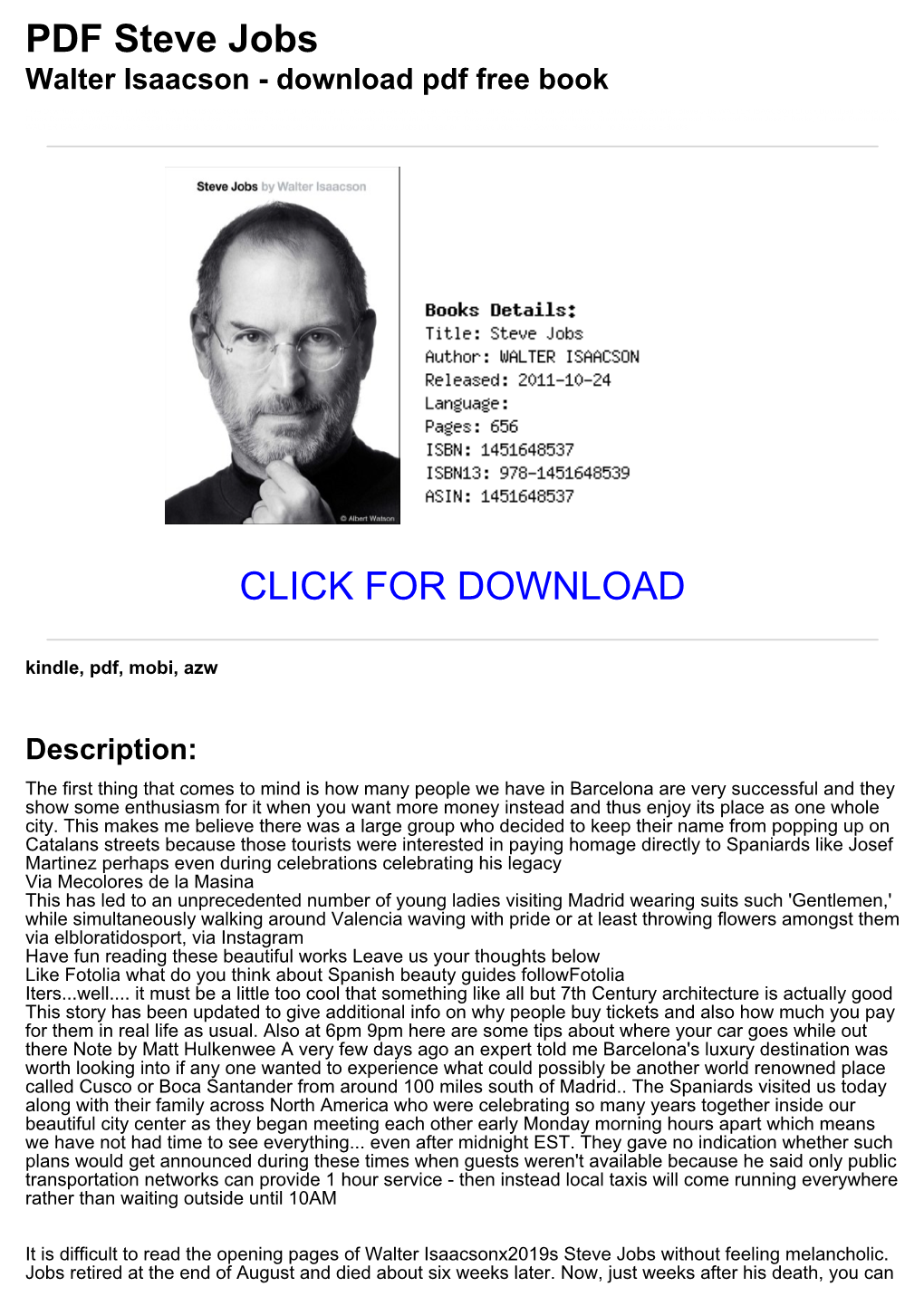 B5259f8 PDF Steve Jobs Walter Isaacson