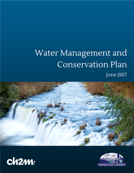 Water Management and Conservation Plan June 2017 FINAL REPORT