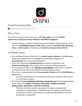 Good Governance Day