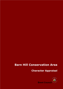 Barn Hill Conservation Area Character Appraisal/Management Plan