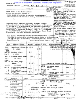 U.S. V. Jefferson County Bd. of Ed./Stout V. Jefferson County Bd. Of