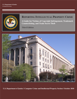 Reporting Intellectual Property Crime