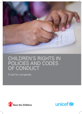 Children's Rights in Policies and Codes of Conduct