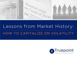 Lessons from Market History: HOW to CAPITALIZE on VOLATILITY Retreat, Ride It out Or Rebalance?