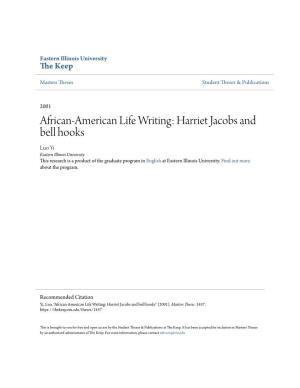 African-American Life Writing: Harriet Jacobs and Bell Hooks