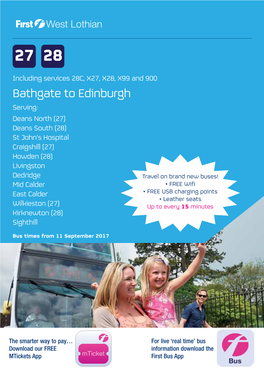 Bathgate to Edinburgh