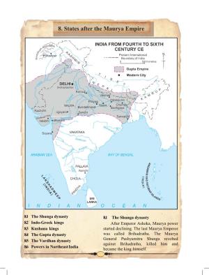 8. States After the Maurya Empire