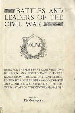 "The Opposing Forces in the Campaign of the Carolinas." in Battles And