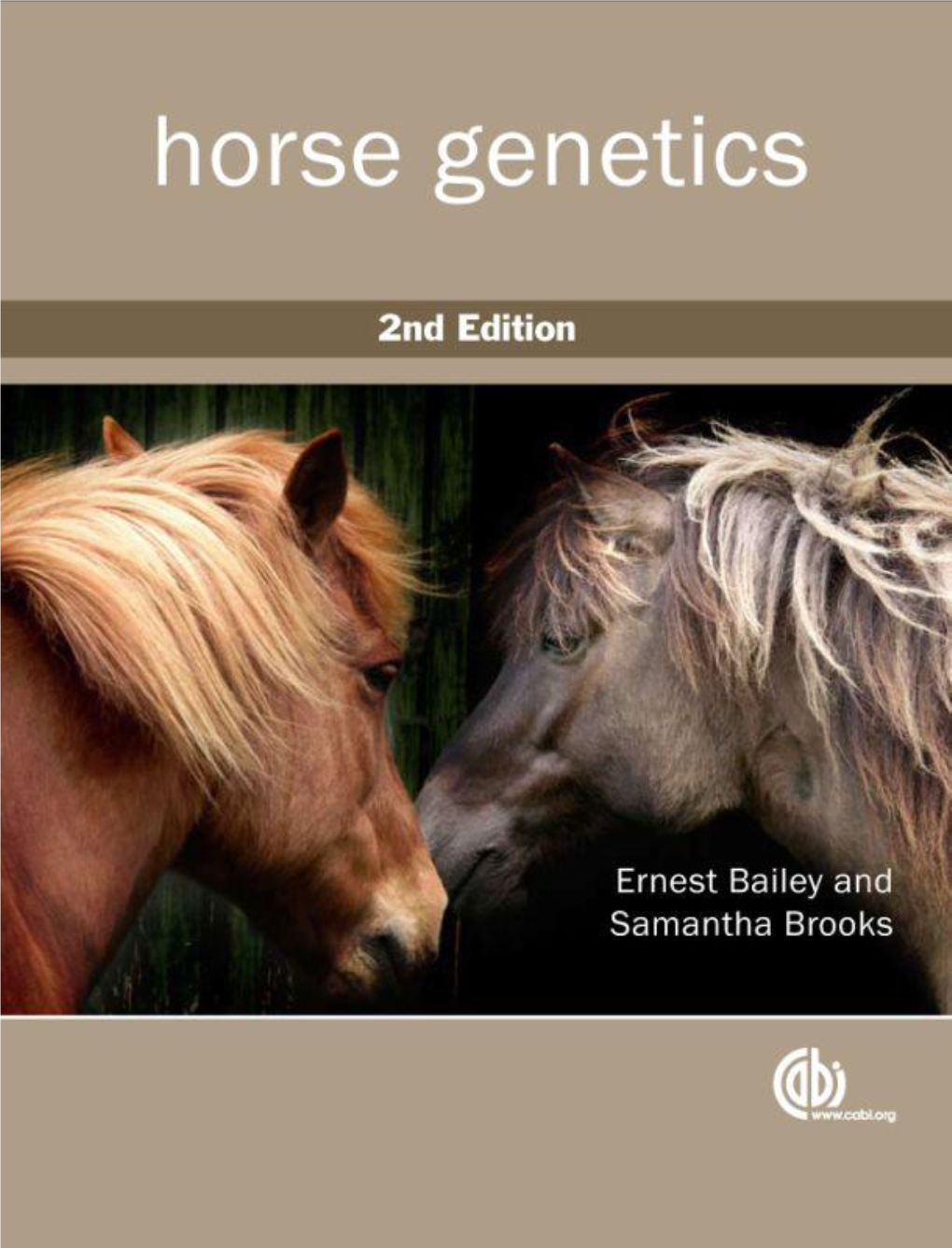 Horse Genetics, 2Nd Edition