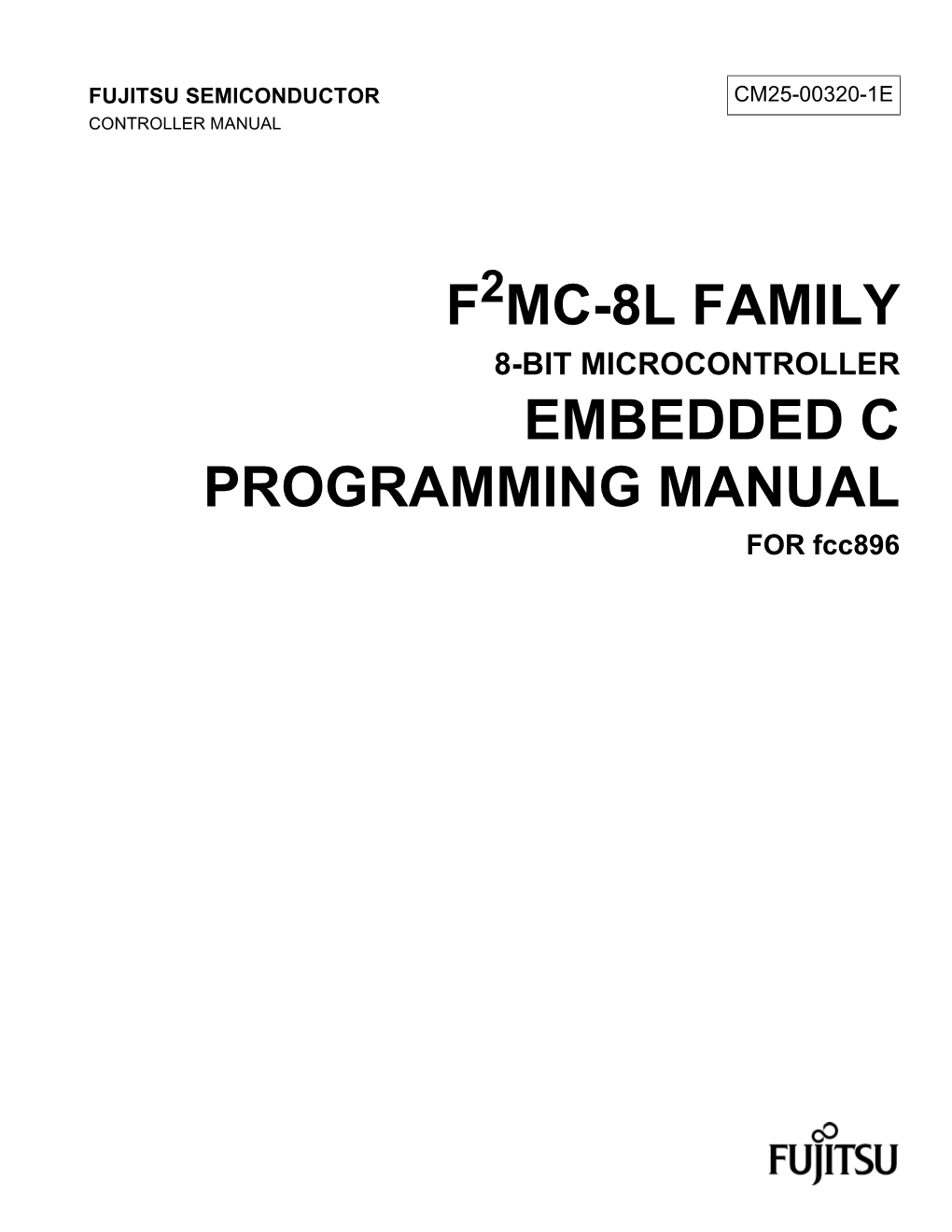 F Mc-8L Family Embedded C Programming Manual