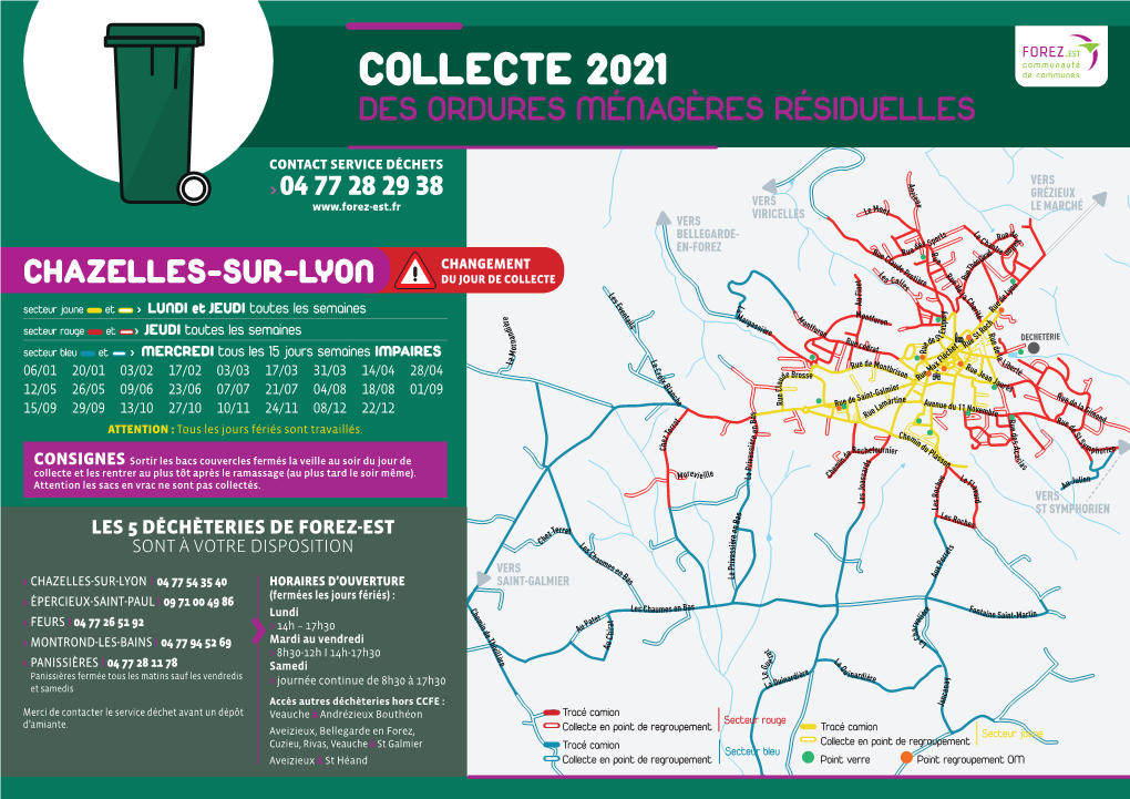 Collecte 2021 Des Ordures Ménagères Résiduelles