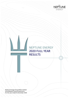 Neptune Energy 2020 Full Year Results