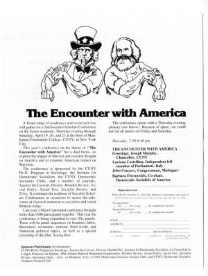The Encounter with America