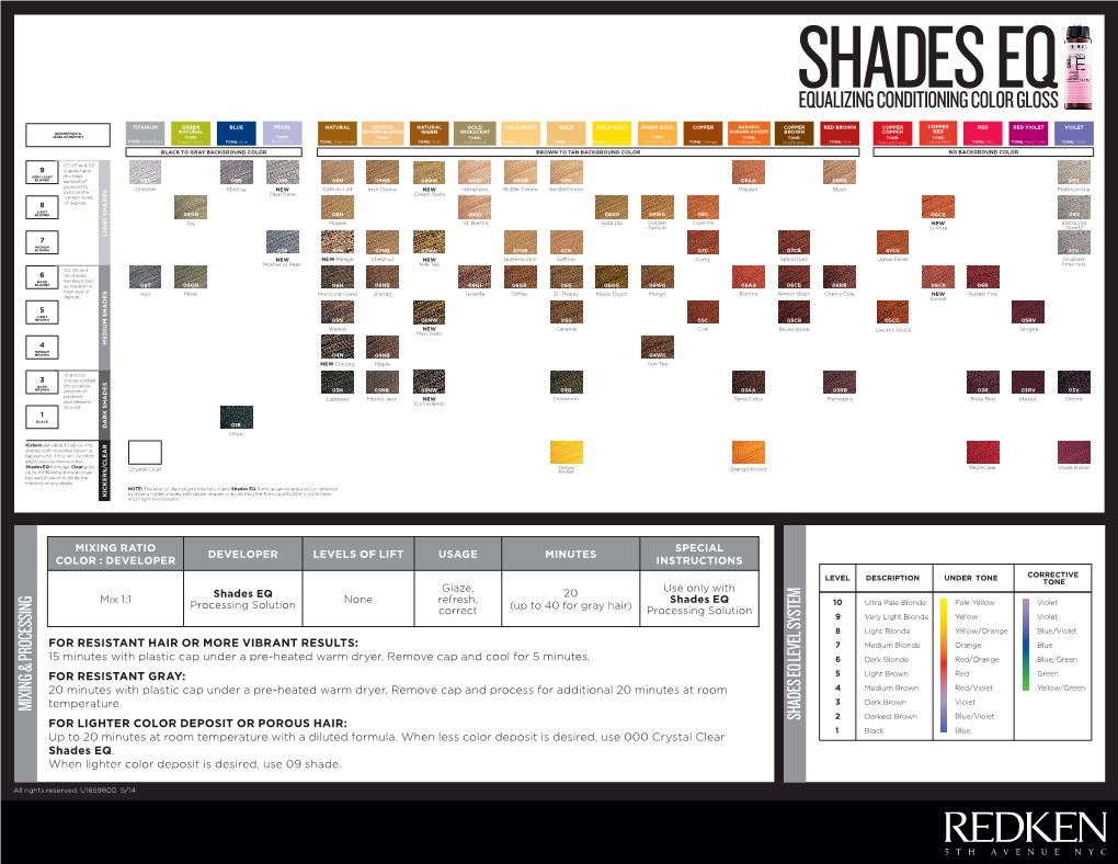 Shades EQ Gloss Tearpad