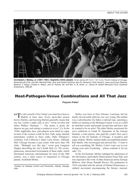 Host-Pathogen-Venue Combinations and All That Jazz