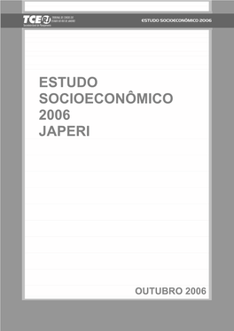 Estudo Socioeconômico 2006 Japeri