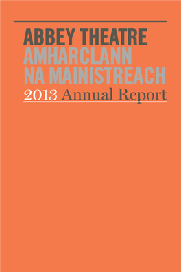 2013, Annual Report