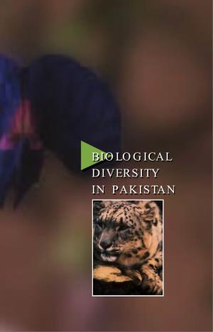 Biological Diversity in Pakistan