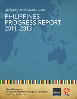 Philippines Progress Report 2011–2013