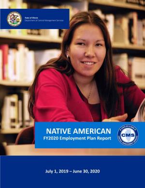 State of Illinois​ 2021 Native American Employment Plan