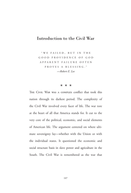 06 Introduction to the Civil War.Indd