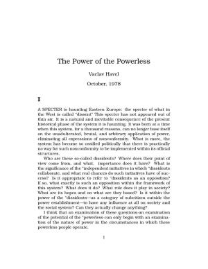 The-Power-Of-The-Powerless.Pdf