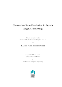 Conversion Rate Prediction in Search Engine Marketing