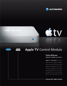 Apple TV Control Module