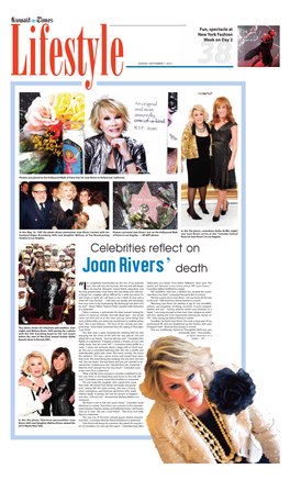 Celebrities Reflect on Joan Rivers’ Death