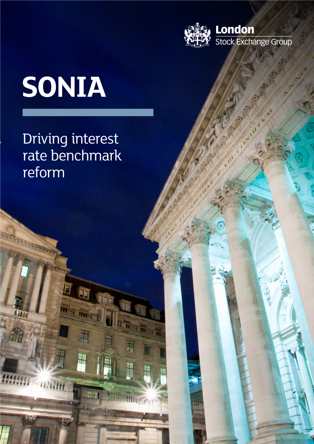 SONIA: Driving Interest Rate Benchmark Reform Brochure