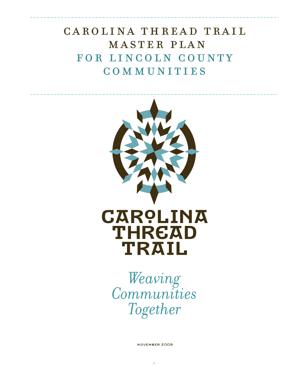 Carolina Thread Trail Master Plan For Lincoln County Communities Docslib