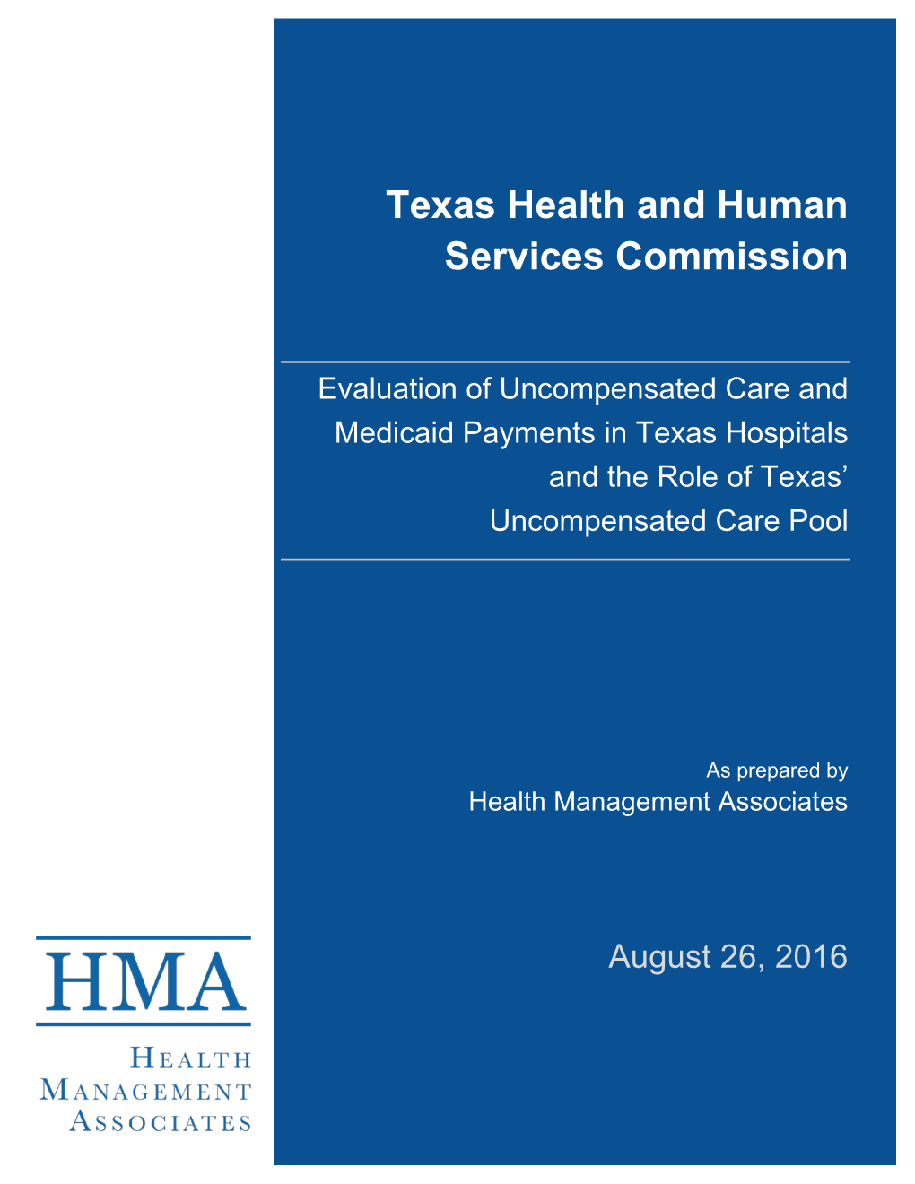 Texas Health and Human Services Commission